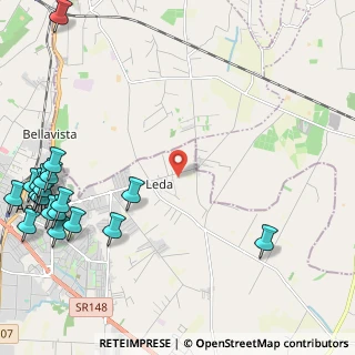 Mappa Via Antonio Pacinotti, 04011 Aprilia LT, Italia (3.55158)