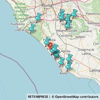 Mappa Via Nuoro, 00040 Ardea RM, Italia (15.26941)