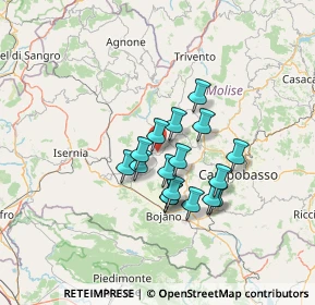 Mappa 86095 Frosolone IS, Italia (10.74294)
