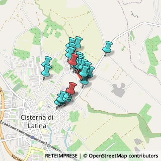Mappa Via Aldo Moro, 04012 Cisterna di Latina LT, Italia (0.53393)