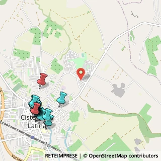 Mappa Via Aldo Moro, 04012 Cisterna di Latina LT, Italia (1.6265)