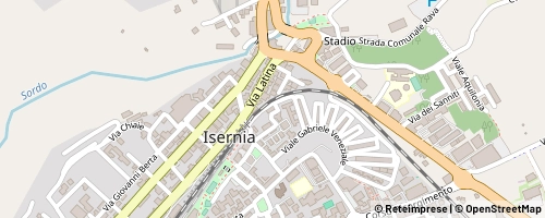 Mappa Isernia