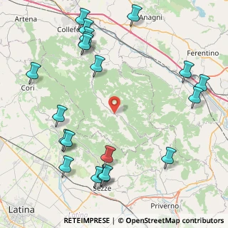 Mappa Via Santa Maria, 00032 Carpineto Romano RM, Italia (11.7065)