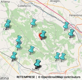 Mappa Piazzale della Vittoria, 00032 Carpineto Romano RM, Italia (10.358)