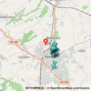 Mappa Via Monte Aurunci, 04011 Aprilia LT, Italia (1.31545)