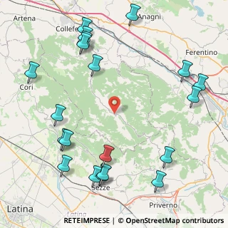 Mappa Via Roma, 00032 Carpineto Romano RM, Italia (11.7435)