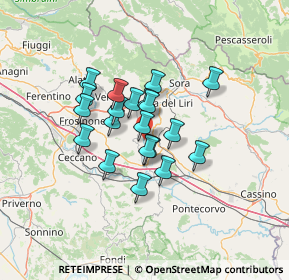 Mappa Via Selvapiana, 03025 Monte San Giovanni Campano FR, Italia (10.1625)