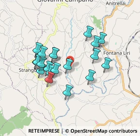 Mappa Via Selvapiana, 03025 Monte San Giovanni Campano FR, Italia (1.643)