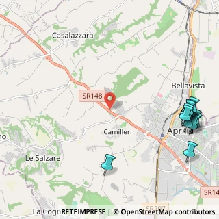 Mappa Strada statale pontina, 04011 Aprilia LT, Italia (3.30667)