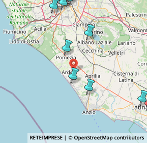 Mappa Via Lazio, 00040 Ardea RM, Italia (24.41727)