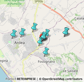 Mappa Via Lazio, 00040 Ardea RM, Italia (1.23273)