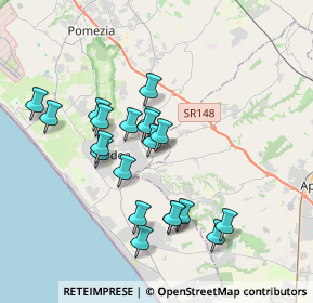 Mappa Via Lazio, 00040 Ardea RM, Italia (3.5615)