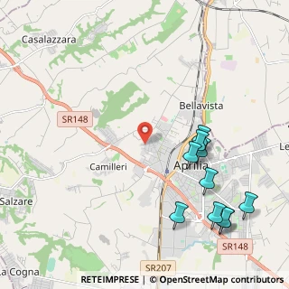 Mappa Via della Collina, 04011 Aprilia LT, Italia (2.87364)