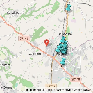 Mappa Via della Collina, 04011 Aprilia LT, Italia (1.86818)