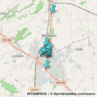 Mappa Via Umbria, 04011 Aprilia LT, Italia (1.09909)