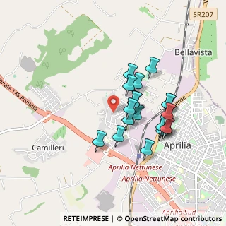 Mappa Via del Crinale, 04011 Aprilia LT, Italia (0.8)