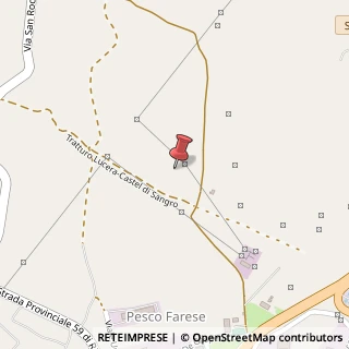 Mappa Strada Comunale Colle Infante, 12, 86025 Ripalimosani, Campobasso (Molise)