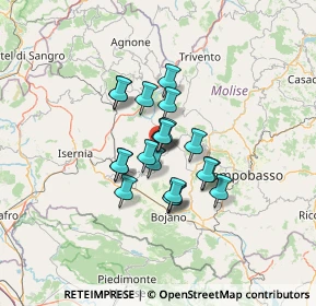 Mappa Via S. Egidio, 86095 Frosolone IS, Italia (9.355)