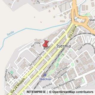 Mappa Via Gorizia,  23, 86170 Isernia, Isernia (Molise)