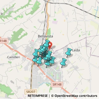Mappa Via Vittorio Alfieri, 04011 Aprilia LT, Italia (1.30111)
