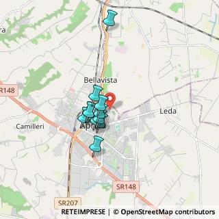 Mappa Via Vittorio Alfieri, 04011 Aprilia LT, Italia (1.31636)