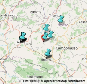 Mappa Via S. Ten. Orfeo Scacciavillani, 86095 Frosolone IS, Italia (13.5275)