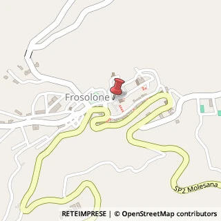 Mappa Via Giovanni Antonio Colozza, 13, 86095 Frosolone, Isernia (Molise)
