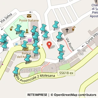 Mappa Via S. Ten. Orfeo Scacciavillani, 86095 Frosolone IS, Italia (0.05833)