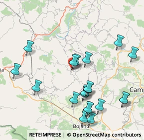 Mappa Via S. Ten. Orfeo Scacciavillani, 86095 Frosolone IS, Italia (9.5255)