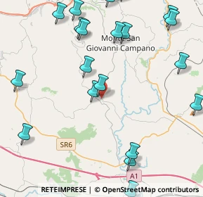 Mappa Via Vittorio Emanuele III, 03020 Strangolagalli FR, Italia (5.8505)