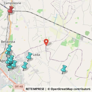Mappa Via Marcavallo, 04011 Aprilia LT, Italia (3.90273)