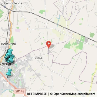 Mappa Via Marcavallo, 04011 Aprilia LT, Italia (4.13545)