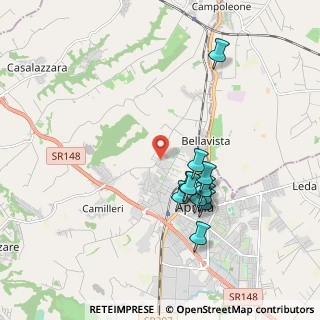 Mappa Via Monte Natale, 04011 Aprilia LT, Italia (1.84545)