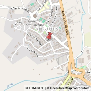 Mappa Via G. Tedeschi,  21, 86170 Isernia, Isernia (Molise)