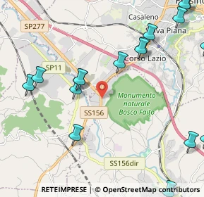 Mappa SS  156 Monti Lepini, 03023 Ceccano FR, Italia (3.2595)