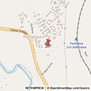 Mappa Via Napoli, 03035 Collefontana-Fontana Liri Inferiore FR, Italia, 03035 Fontana Liri, Frosinone (Lazio)