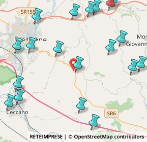 Mappa SR Casilina, 03020 Torrice FR, Italia (6.216)