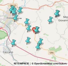 Mappa SR Casilina, 03020 Torrice FR, Italia (4.65412)