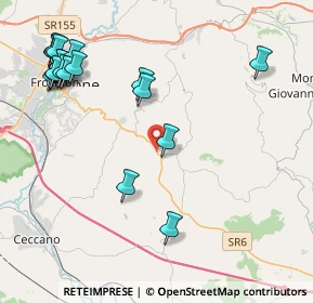 Mappa SR Casilina, 03020 Torrice FR, Italia (5.54632)