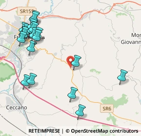 Mappa SR Casilina, 03020 Torrice FR, Italia (5.653)