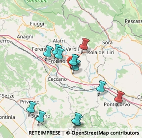 Mappa SR Casilina, 03020 Torrice FR, Italia (15.57692)