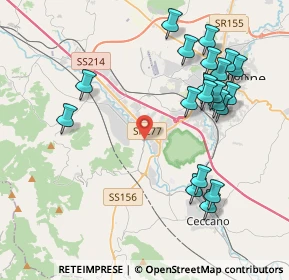 Mappa Via Morolense Manca, 03100 Frosinone FR, Italia (4.7135)