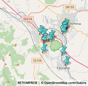 Mappa Via Morolense Manca, 03100 Frosinone FR, Italia (3.01714)