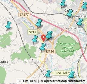 Mappa Via Morolense Manca, 03100 Frosinone FR, Italia (2.702)