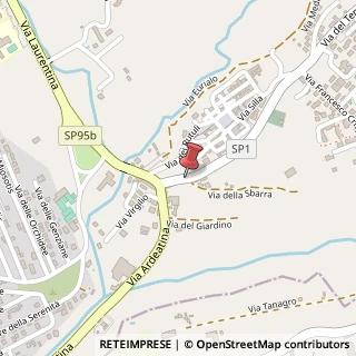 Mappa Via Santa Marina,  6, 00040 Ardea, Roma (Lazio)