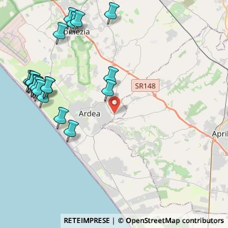 Mappa Via Virgilio, 00040 Ardea RM, Italia (6.0225)