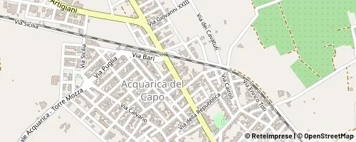Mappa Acquarica del Capo