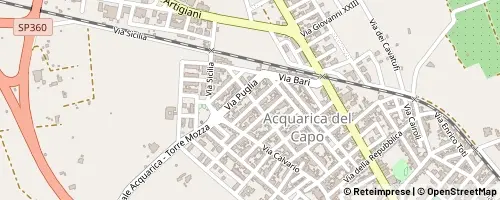 Mappa Acquarica del Capo