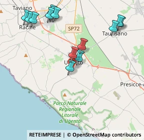 Mappa Via San Domenico, 73059 Ugento LE, Italia (5.07)