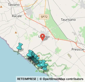 Mappa Via San Donato, 73059 Ugento LE, Italia (5.11)